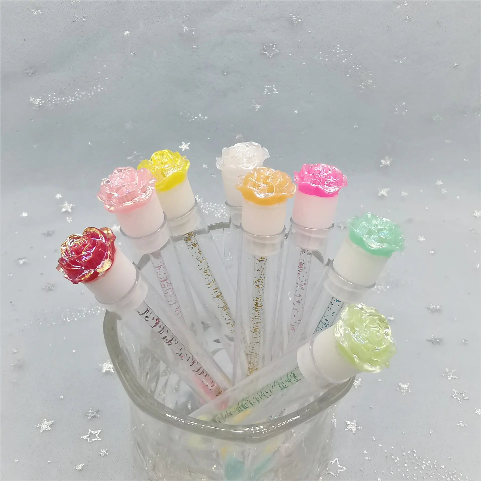 2023 Reusable Flower Eyelash Brush Multi-Color False Eyelashes - Image 10