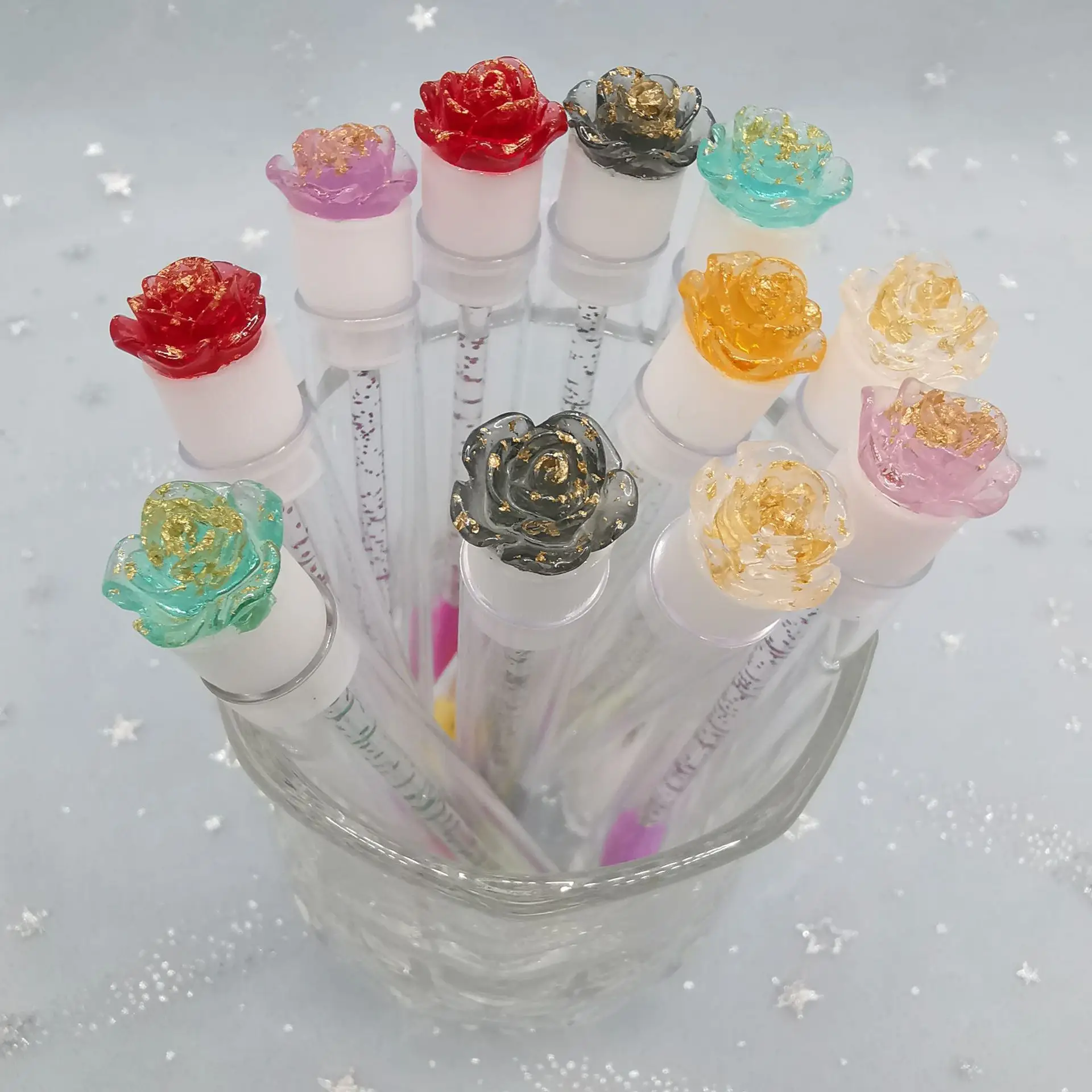 2023 Reusable Flower Eyelash Brush Multi-Color False Eyelashes - Image 11
