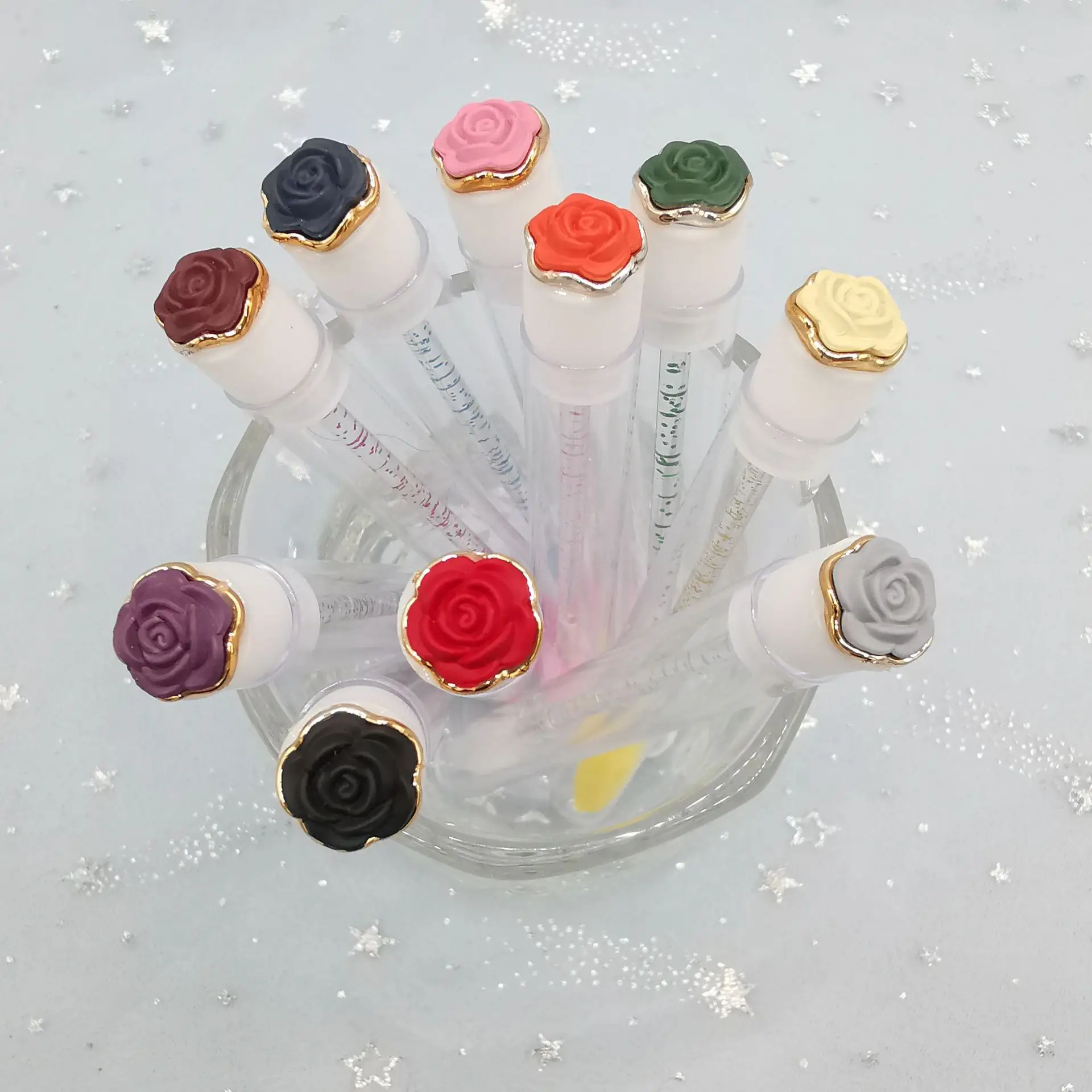 2023 Reusable Flower Eyelash Brush Multi-Color False Eyelashes - Image 12