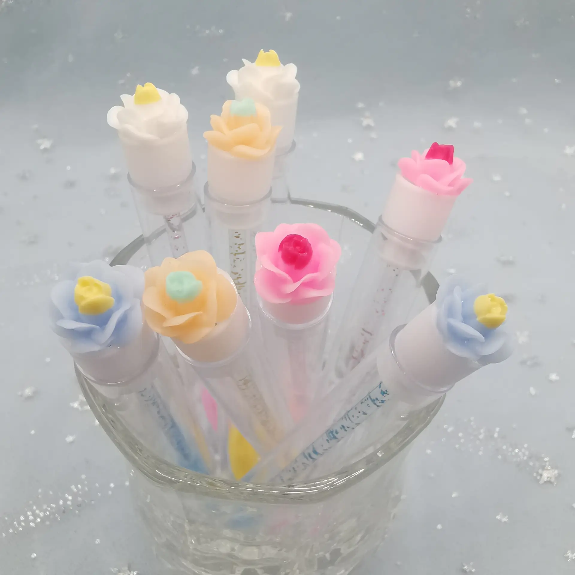 2023 Reusable Flower Eyelash Brush Multi-Color False Eyelashes - Image 15