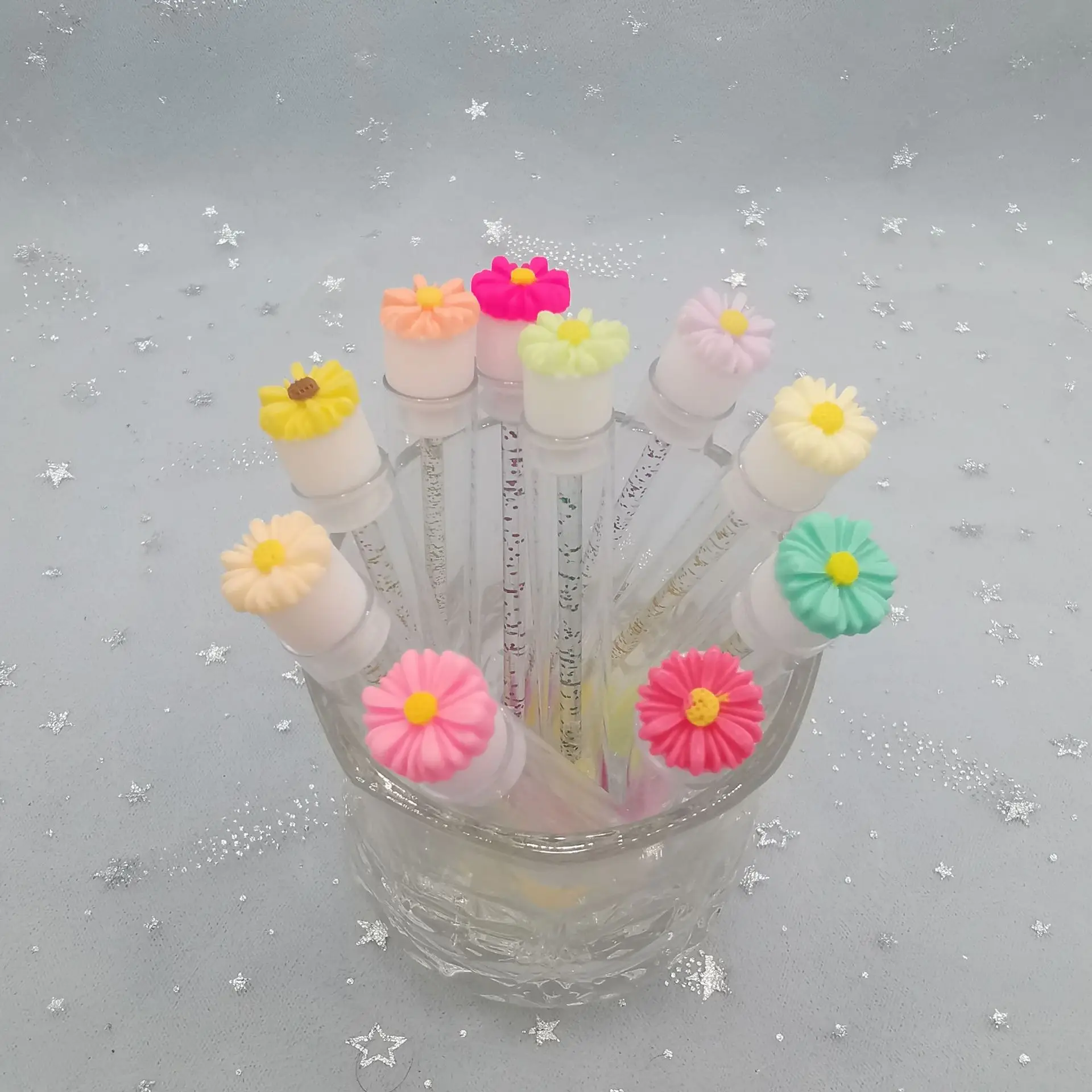 2023 Reusable Flower Eyelash Brush Multi-Color False Eyelashes - Image 17