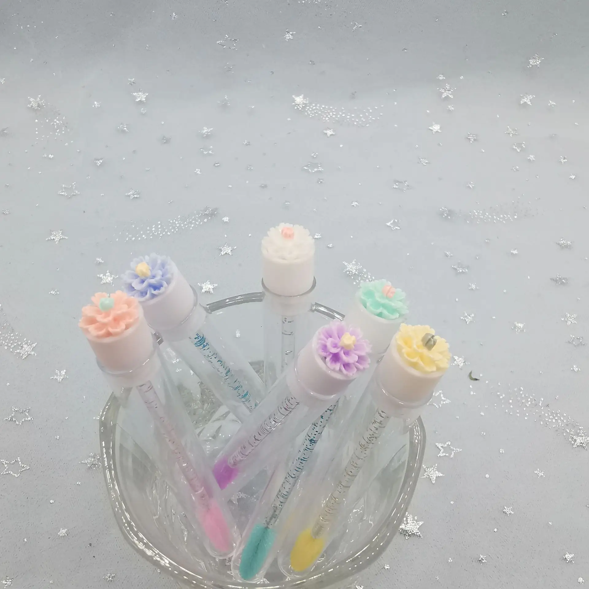 2023 Reusable Flower Eyelash Brush Multi-Color False Eyelashes - Image 26