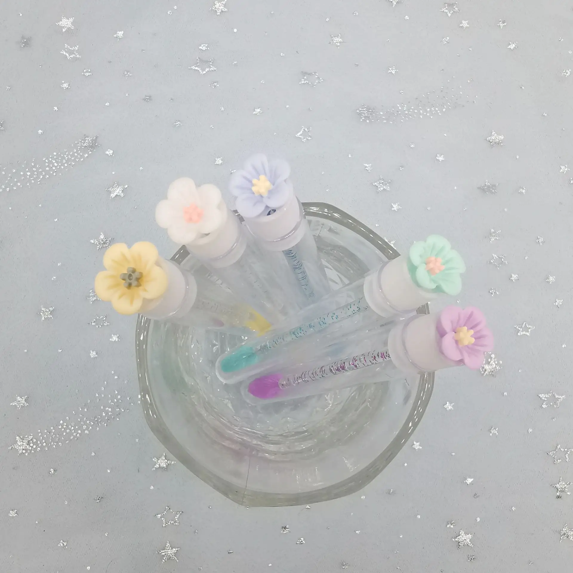 2023 Reusable Flower Eyelash Brush Multi-Color False Eyelashes - Image 35