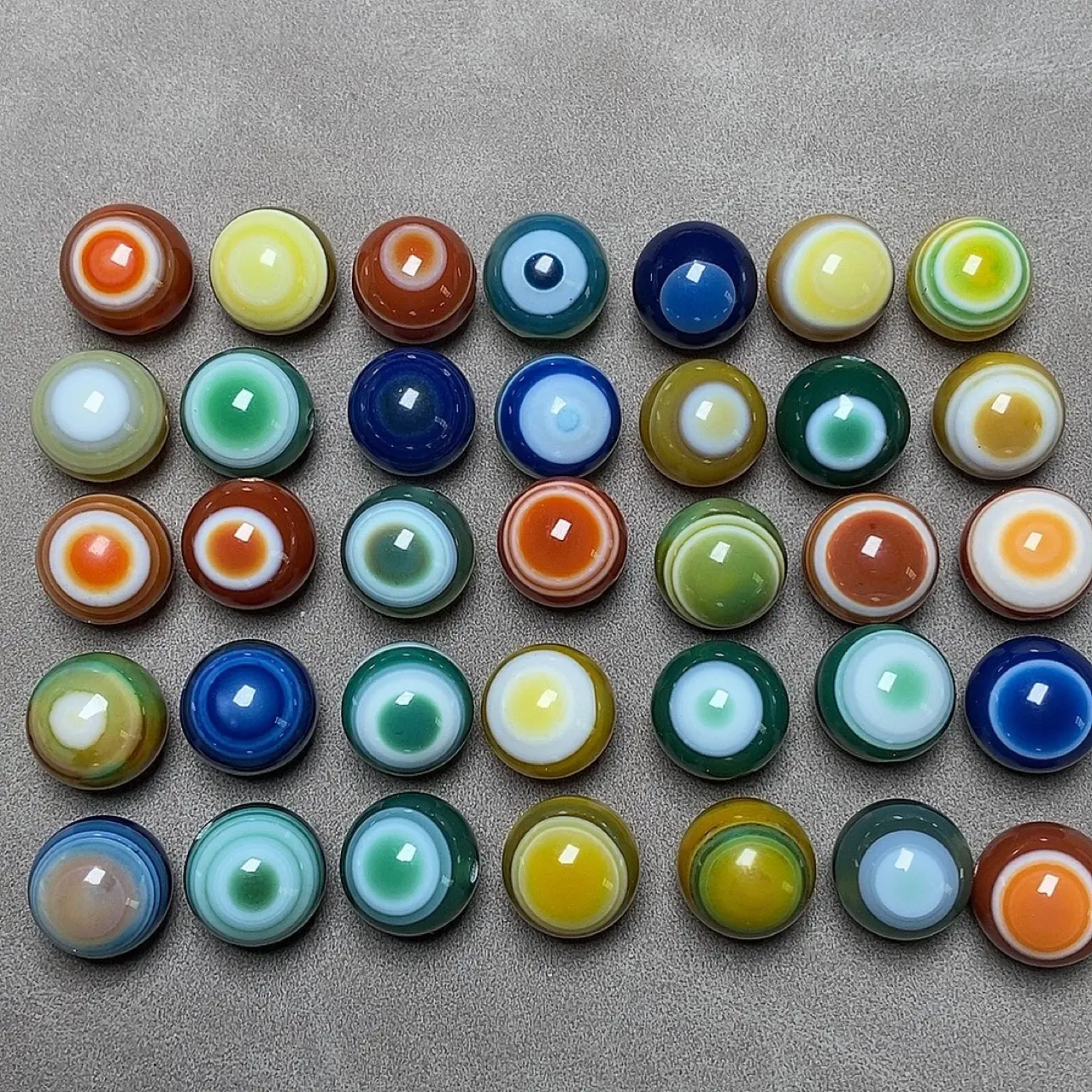 Natural Sardonyx Round Beads Multi-Color Loose Beads 2023 - Image 2