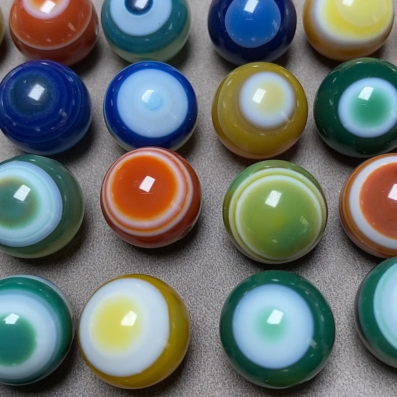 Natural Sardonyx Round Beads Multi-Color Loose Beads 2023 - Image 3