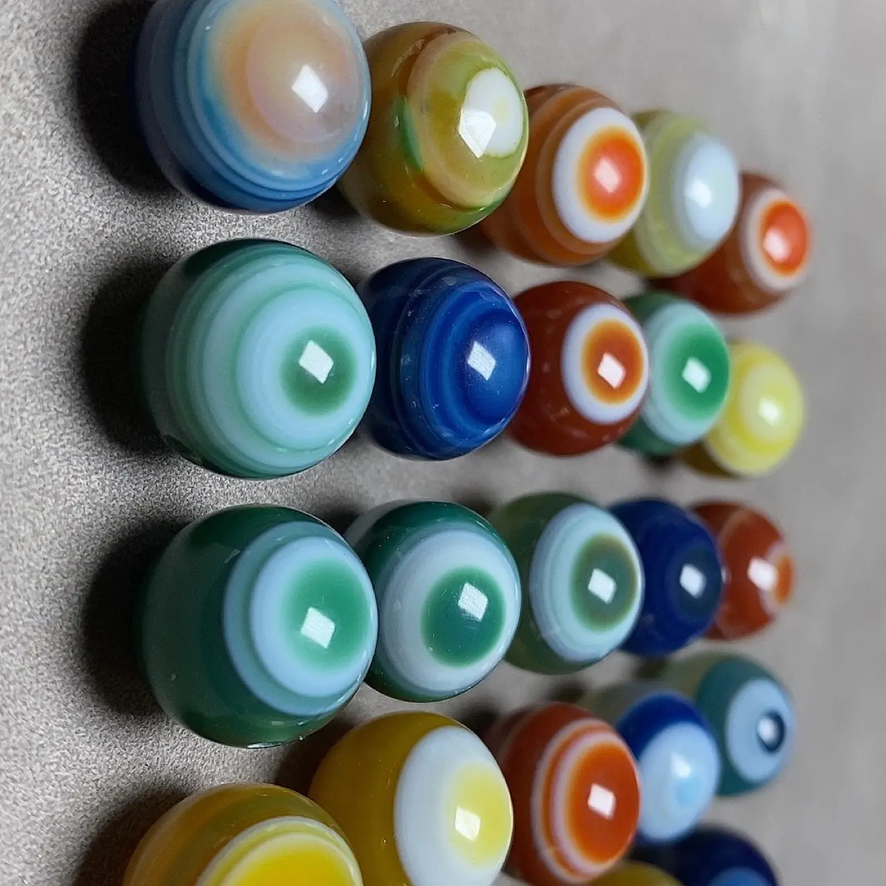 Natural Sardonyx Round Beads Multi-Color Loose Beads 2023 - Image 4