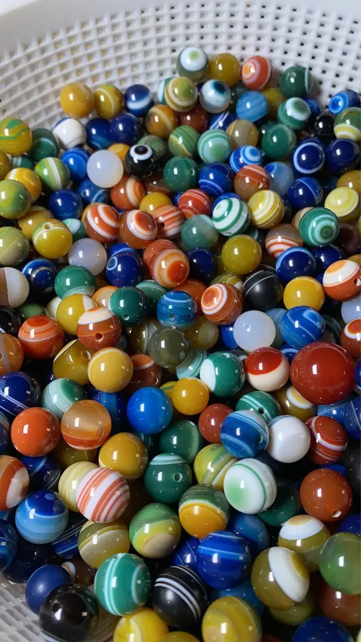 Natural Sardonyx Round Beads Multi-Color Loose Beads 2023 — feature 5