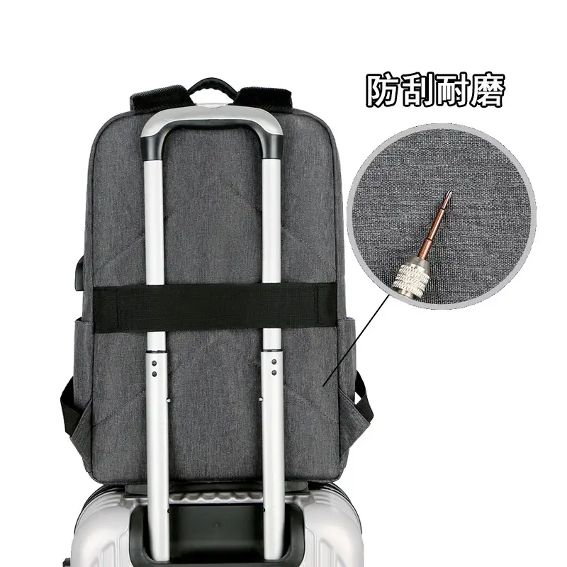 Men's Large Capacity Waterproof Oxford Business Backpack - Image 7