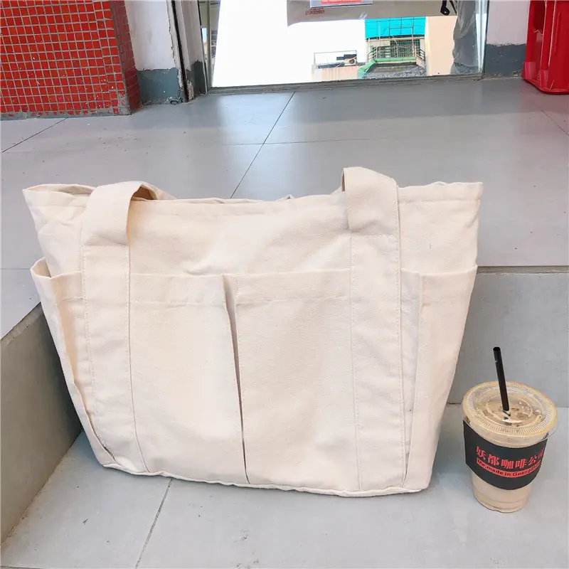 Korean Style Large Capacity Tote Bag for Women