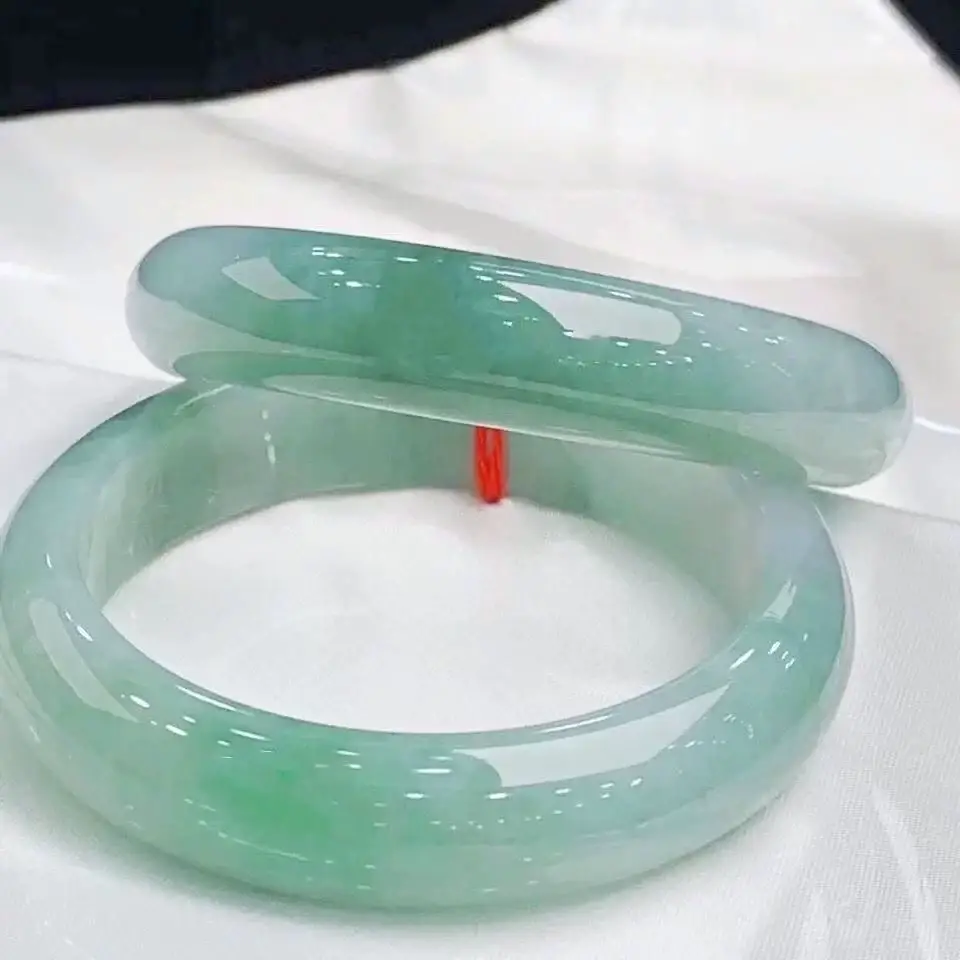 Clearance Jadeite Bracelet Green Women Ice Waxy Light Yang — feature 6
