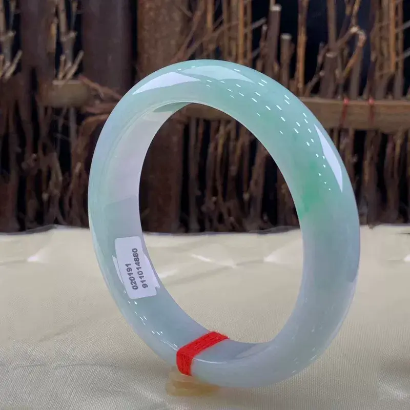 Natural Burmese Jade Bracelet for Women Ice Glutinous Green — feature 5