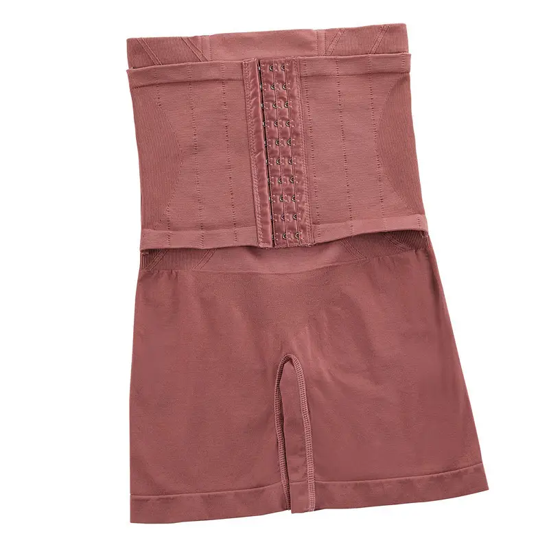 Three-Breasted Butt Lift Pants for Women Pink - Image 8