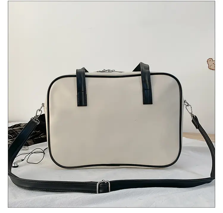 Women's Square Fashion Tote Bag with Clear Window 2025 — feature 57