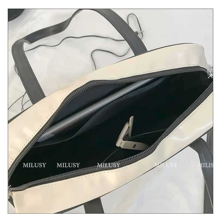 Women's Square Fashion Tote Bag with Clear Window 2025 — feature 58
