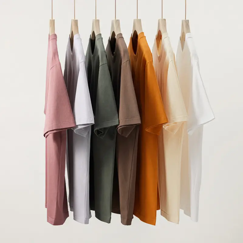 Pink Cotton T-Shirt Women's Loose Shoulder Short Sleeve - Image 16