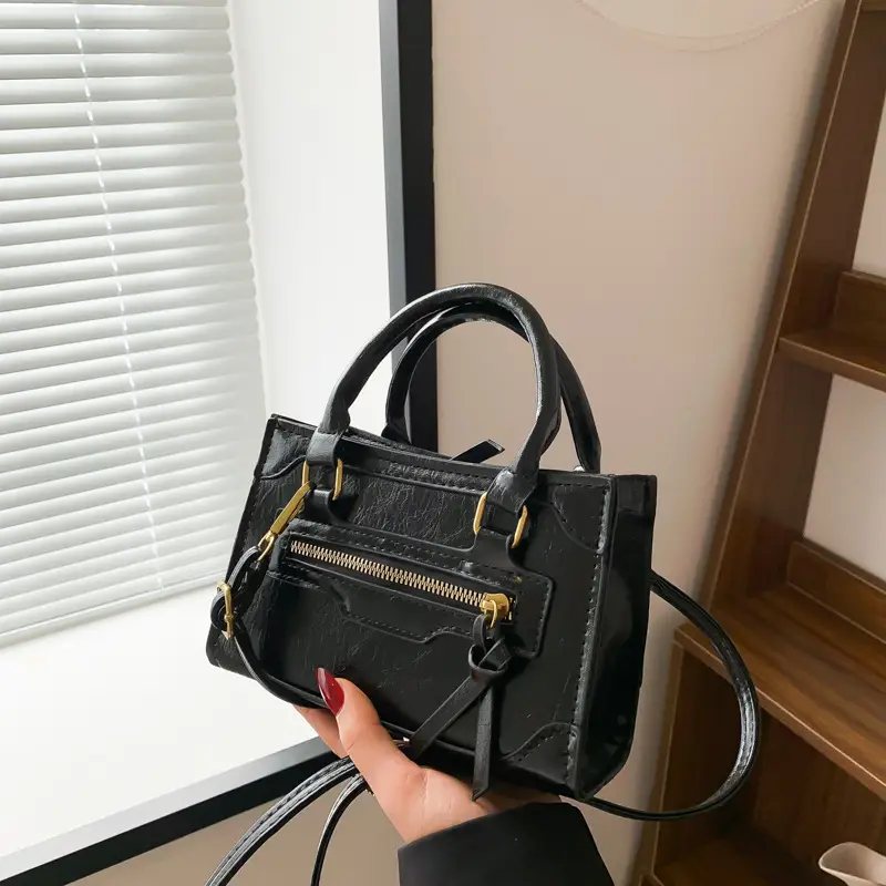 Vintage Brown Shoulder Crossbody Bag for Women - Image 7