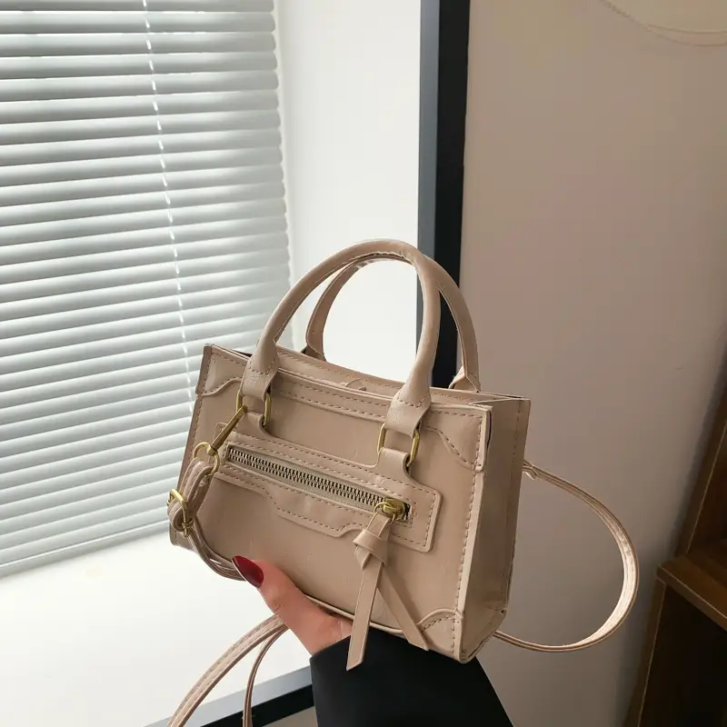 Vintage Brown Shoulder Crossbody Bag for Women - Image 10