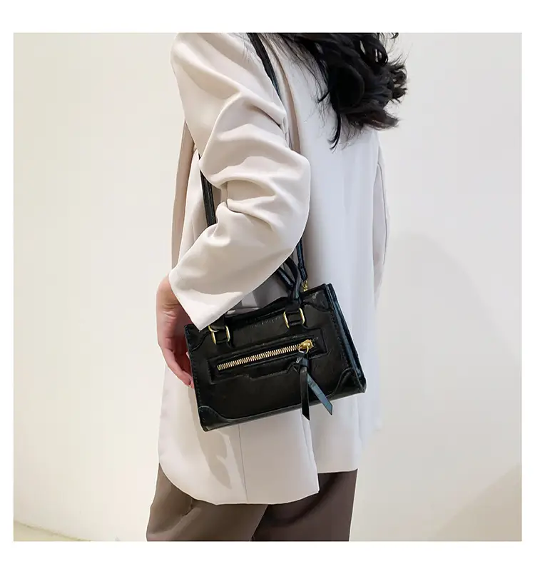 Vintage Brown Shoulder Crossbody Bag for Women — feature 15