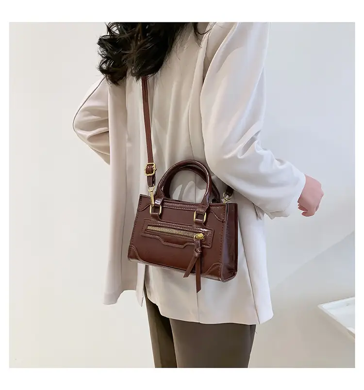 Vintage Brown Shoulder Crossbody Bag for Women — feature 16