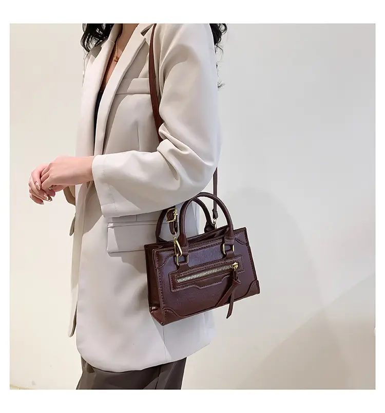 Vintage Brown Shoulder Crossbody Bag for Women — feature 18