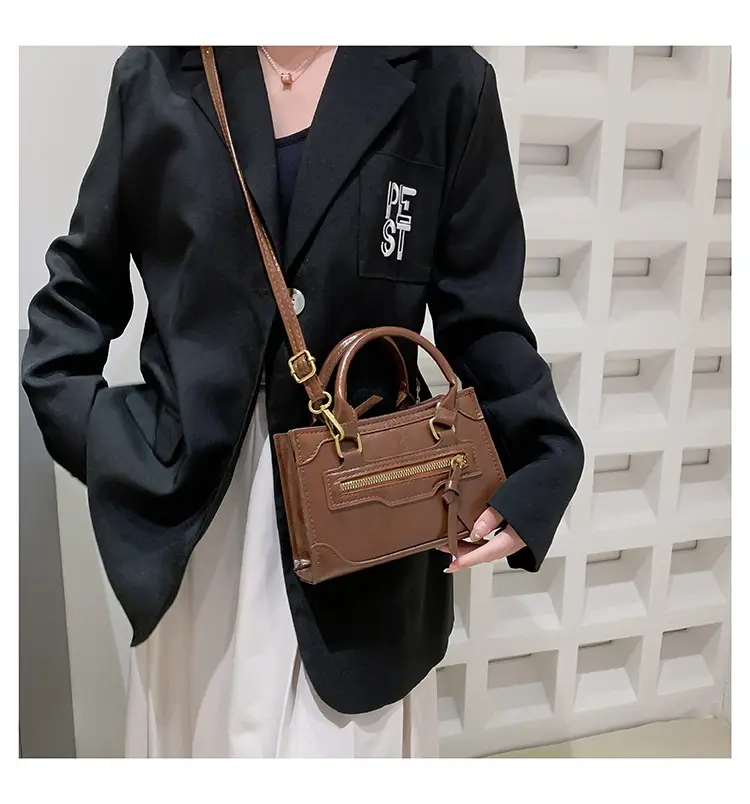 Vintage Brown Shoulder Crossbody Bag for Women — feature 22