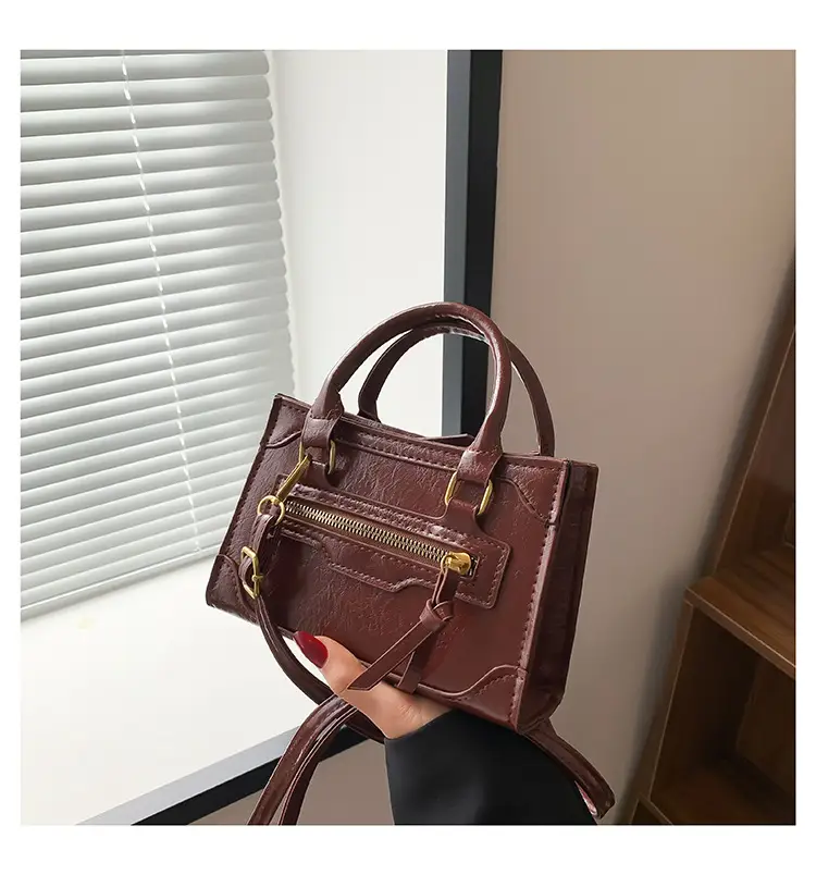 Vintage Brown Shoulder Crossbody Bag for Women — feature 26