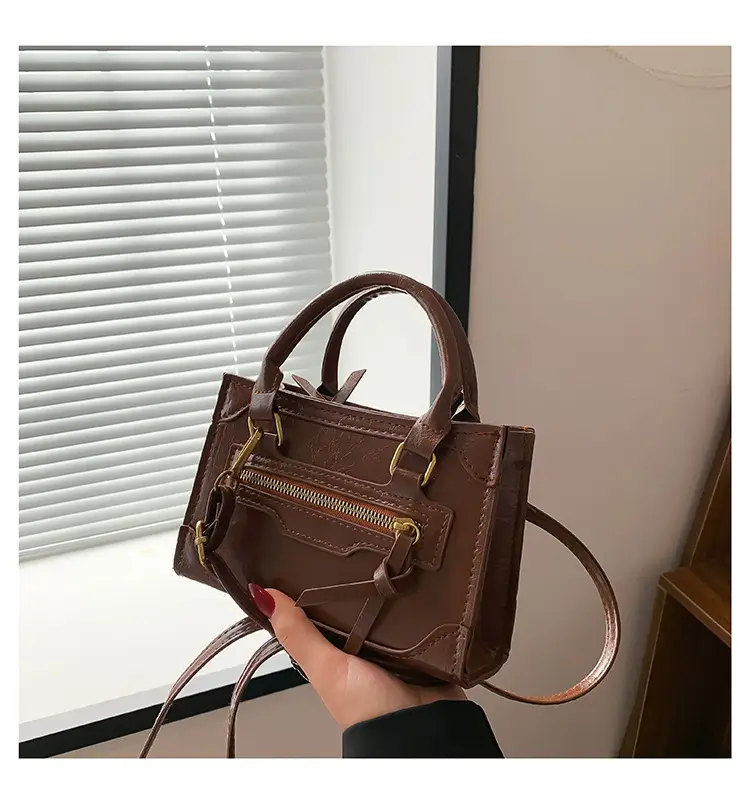 Vintage Brown Shoulder Crossbody Bag for Women — feature 30