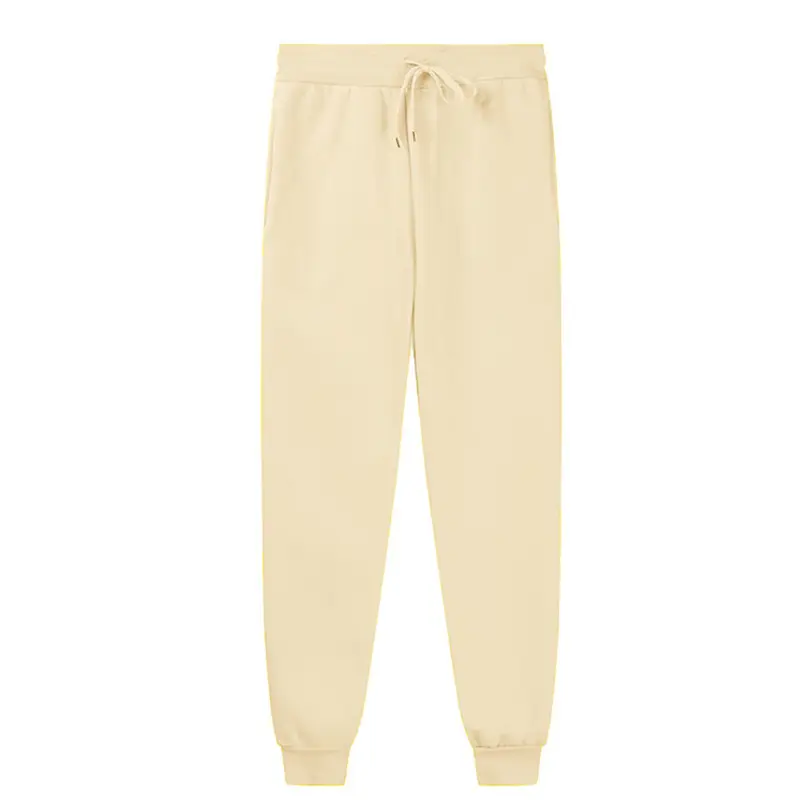 Men's Yellow Fleece Sweatpants Large Wholesale - Image 16