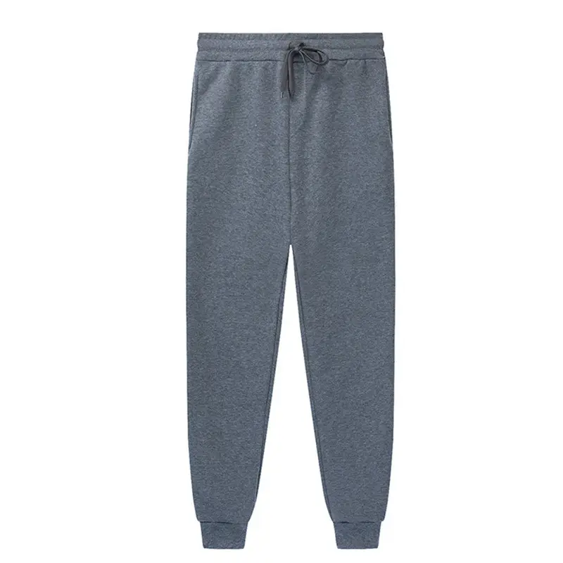 Men's Yellow Fleece Sweatpants Large Wholesale - Image 12