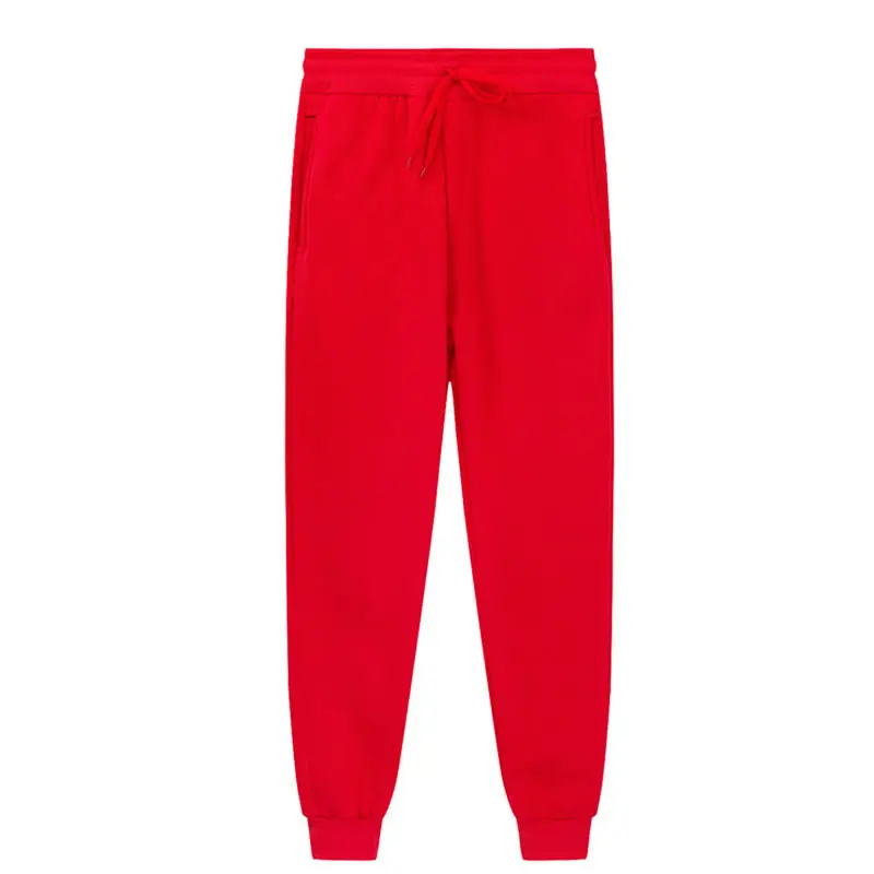 Men's Yellow Fleece Sweatpants Large Wholesale - Image 3