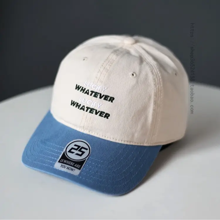 Lucky Whiter Washable Cotton Cap for Women Men - Image 8