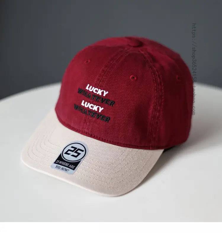Lucky Whiter Washable Cotton Cap for Women Men — feature 1
