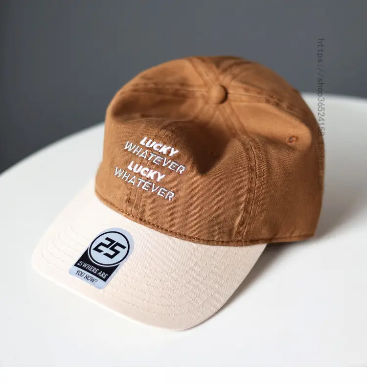 Lucky Whiter Washable Cotton Cap for Women Men — feature 14