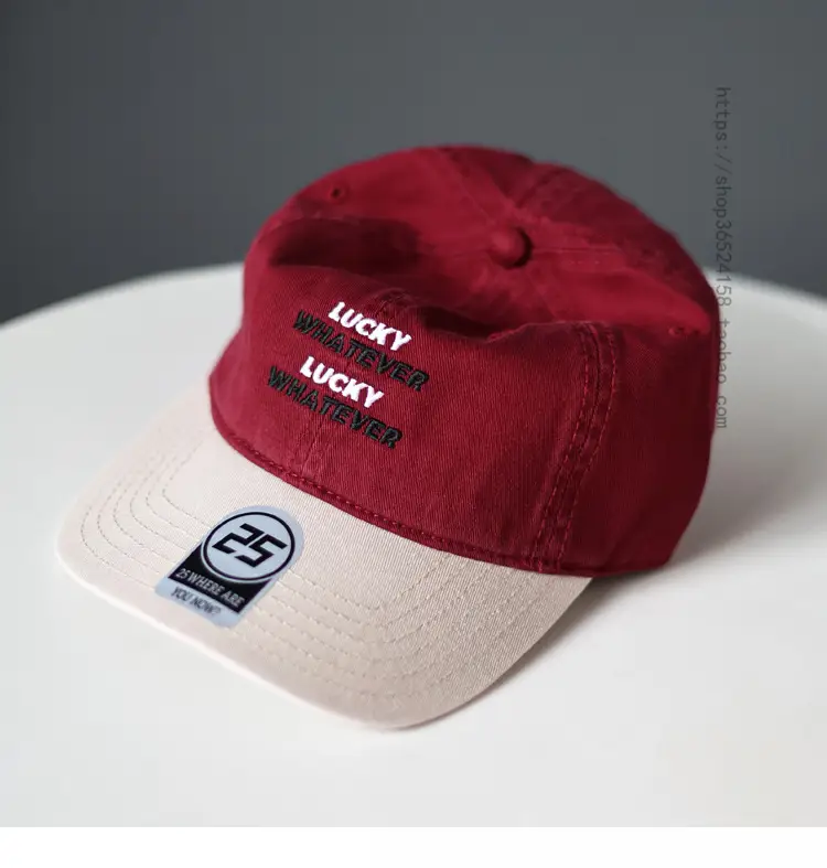 Lucky Whiter Washable Cotton Cap for Women Men — feature 15