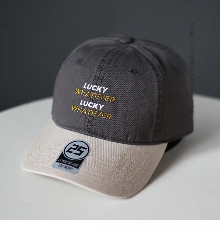 Lucky Whiter Washable Cotton Cap for Women Men — feature 3