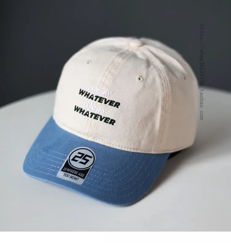 Lucky Whiter Washable Cotton Cap for Women Men — feature 4