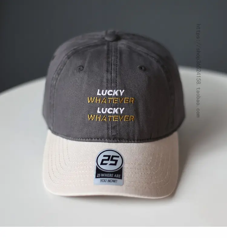 Lucky Whiter Washable Cotton Cap for Women Men — feature 9