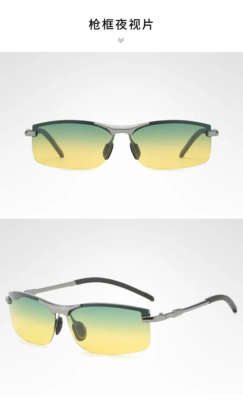 2023 TikTok Polarized Sunglasses Black Day Night Driving Fishing β feature 15