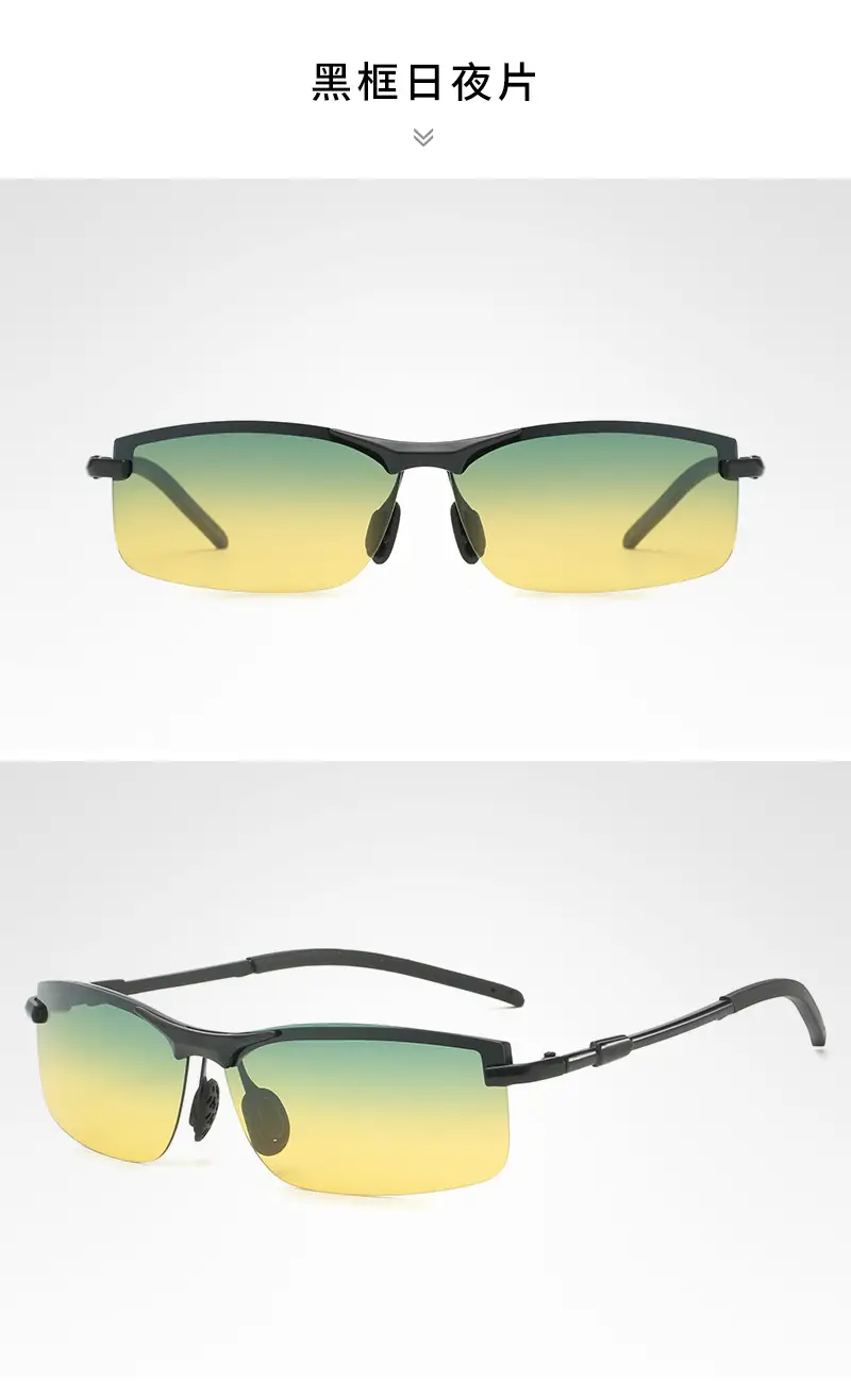 2023 TikTok Polarized Sunglasses Black Day Night Driving Fishing β feature 17