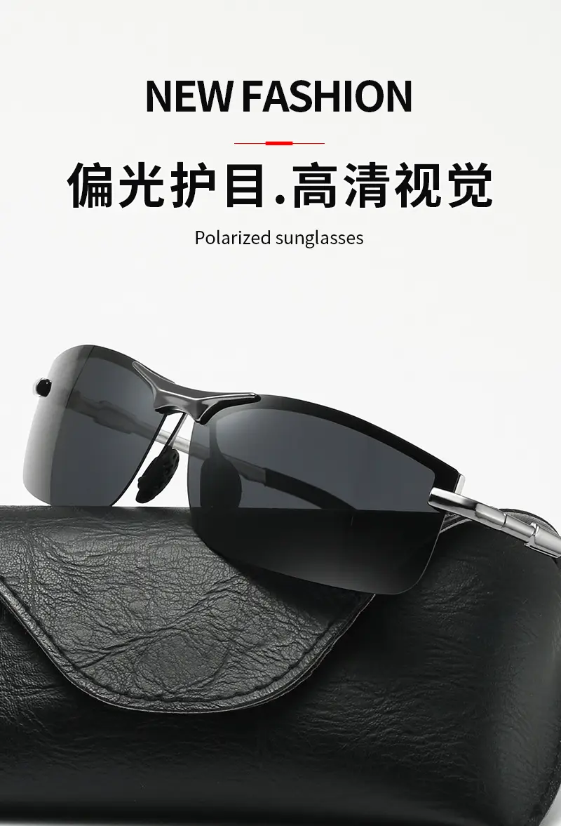 2023 TikTok Polarized Sunglasses Black Day Night Driving Fishing β feature 2