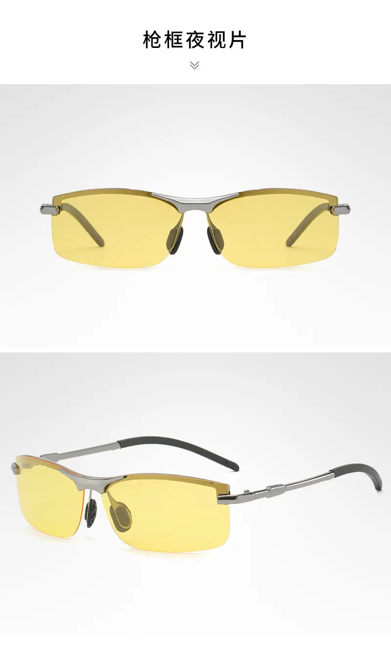 2023 TikTok Polarized Sunglasses Black Day Night Driving Fishing β feature 21