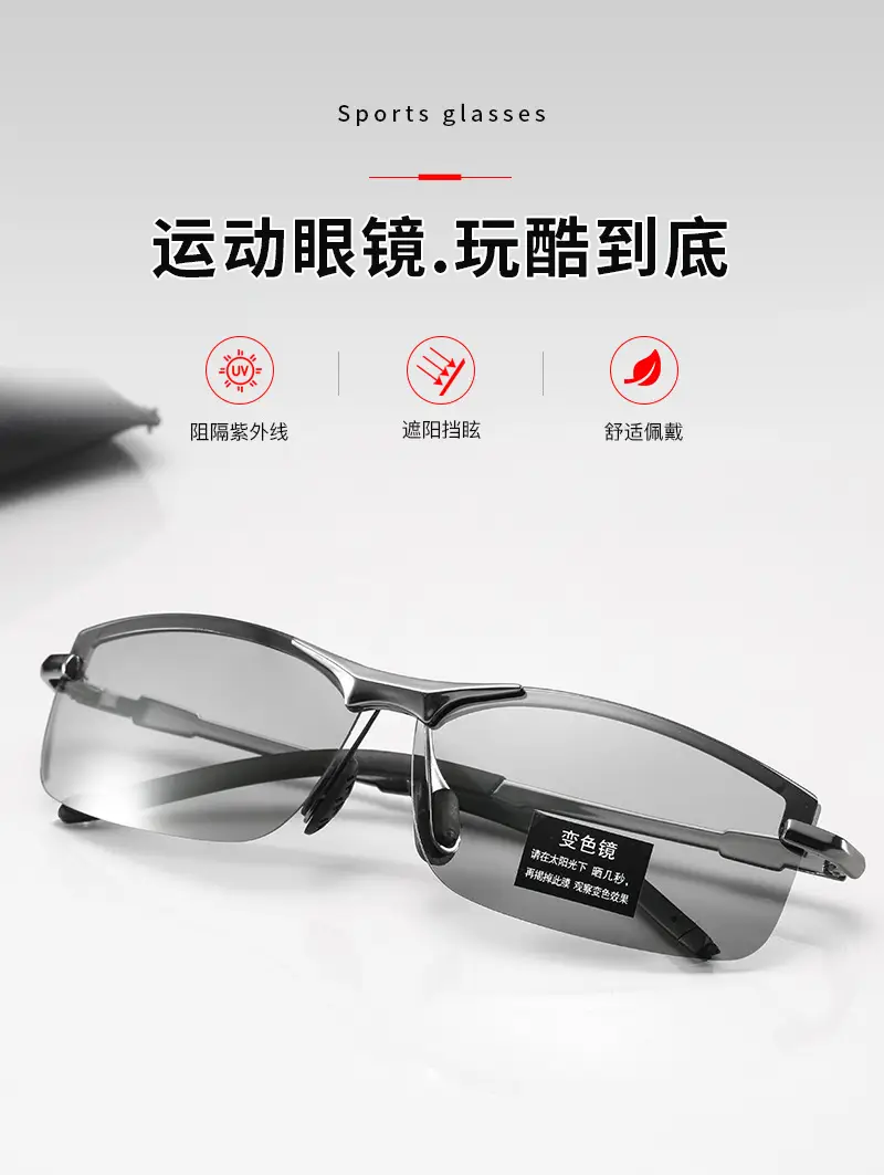 2023 TikTok Polarized Sunglasses Black Day Night Driving Fishing β feature 3