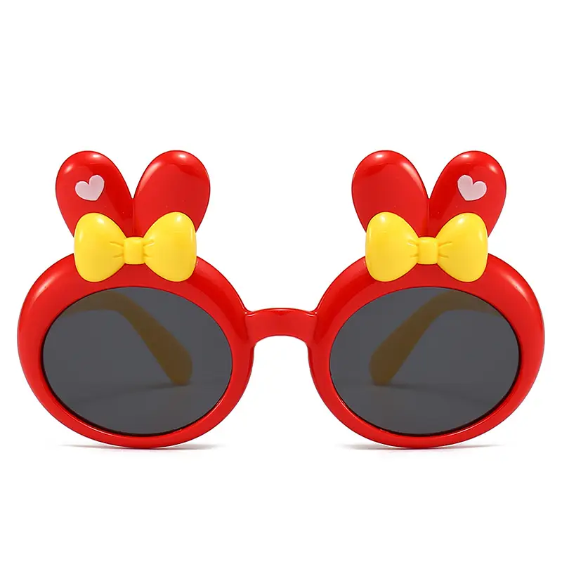 Cute Minnie Mouse Sunscreen Glasses for Girls