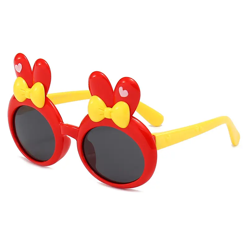Cute Minnie Mouse Sunscreen Glasses for Girls