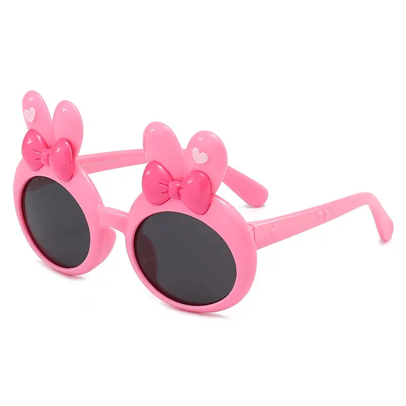 Cute Minnie Mouse Sunscreen Glasses for Girls