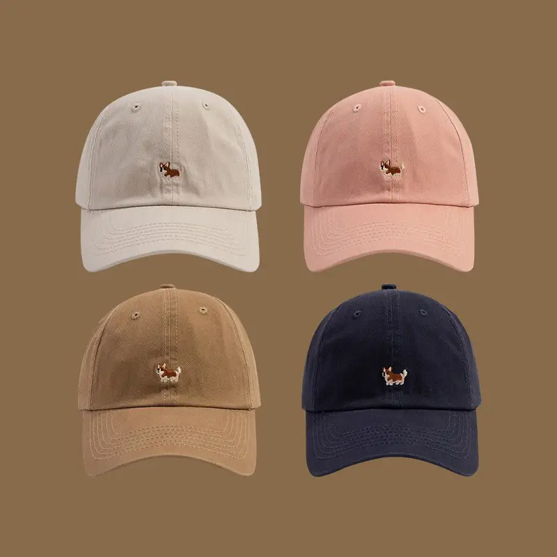 Men's Korean Style Embroidered Baseball Caps - Image 7