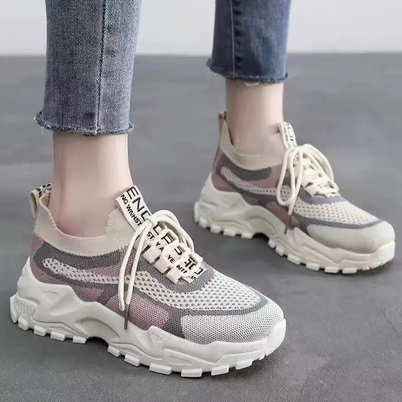 Women's 2023 Breathable White Casual Shoes - Image 8