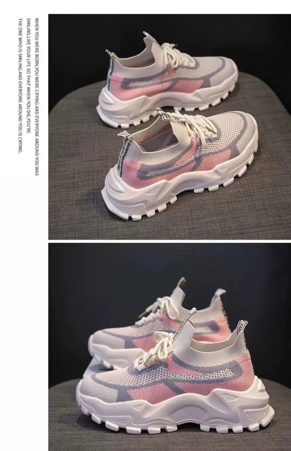 Women's 2023 Breathable White Casual Shoes — feature 4
