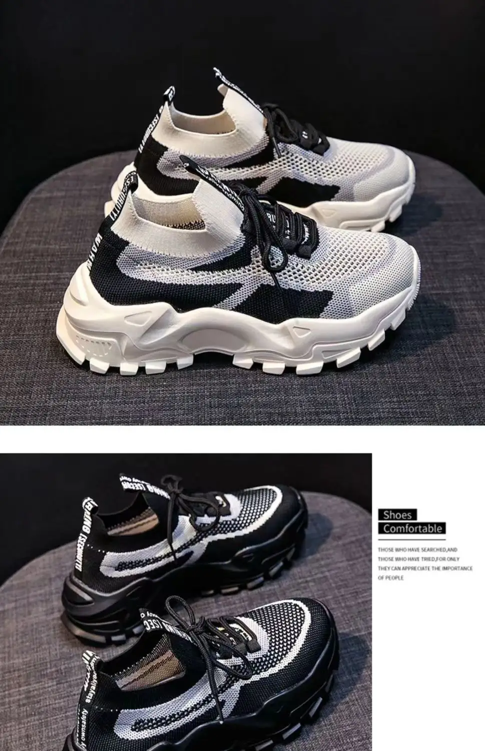 Women's 2023 Breathable White Casual Shoes — feature 8
