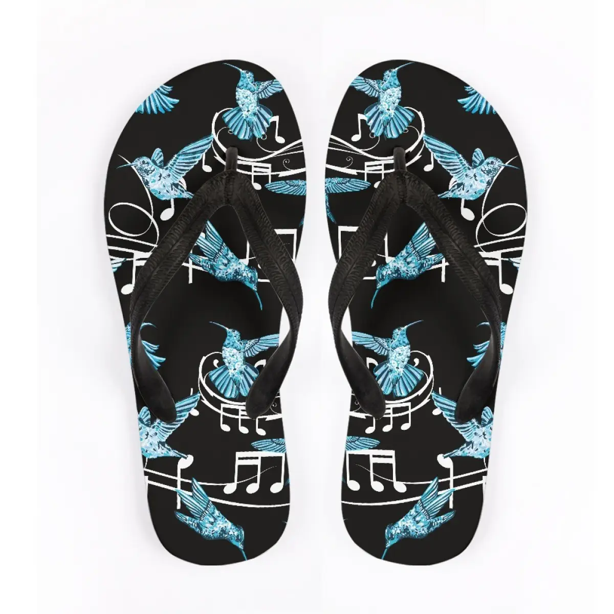Hummingbird Butterfly Flip Flops Women Men Summer